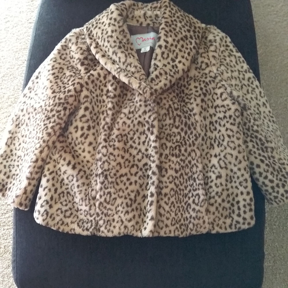 Leopard Print Jacket Vintage Inspired